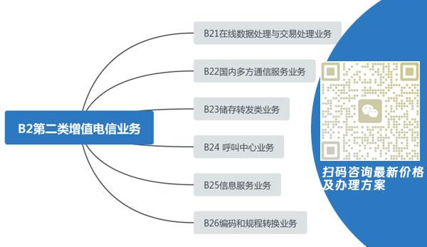 增值電信業(yè)務(wù)經(jīng)營許可證分類